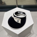 Chanel Bow Hat Empty Top Sun Protection UV Sun Shade Cap