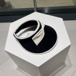 Chanel Bow Hat Empty Top Sun Protection UV Sun Shade Cap