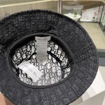 Dior counter new comfortable full print embroidery hat