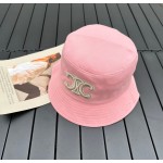 Celine's original single fisherman hat, his sun hat with a large brim