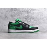 Air Jordan 1 Low Top Black Green