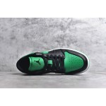 Air Jordan 1 Low Top Black Green