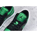 Air Jordan 1 Low Top Black Green
