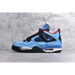 Travis Scott x Air Jordan AJ4 TS co-branded ice blue