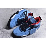 Travis Scott x Air Jordan AJ4 TS co-branded ice blue