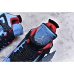 Travis Scott x Air Jordan AJ4 TS co-branded ice blue