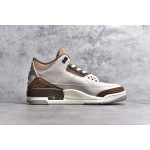 NK Air Jordan 3 AJ3 Grey Brown Mocha