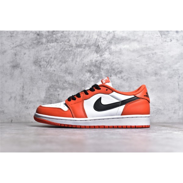 Air Jordan 1 Low OG White Orange