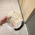 MIUMIU visor empty top hat