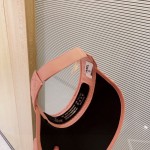 CHANEL sun visor empty top hat