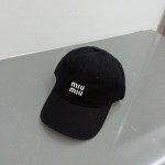 Miu Miu peaked cap, van cloth cap, baseball cap
