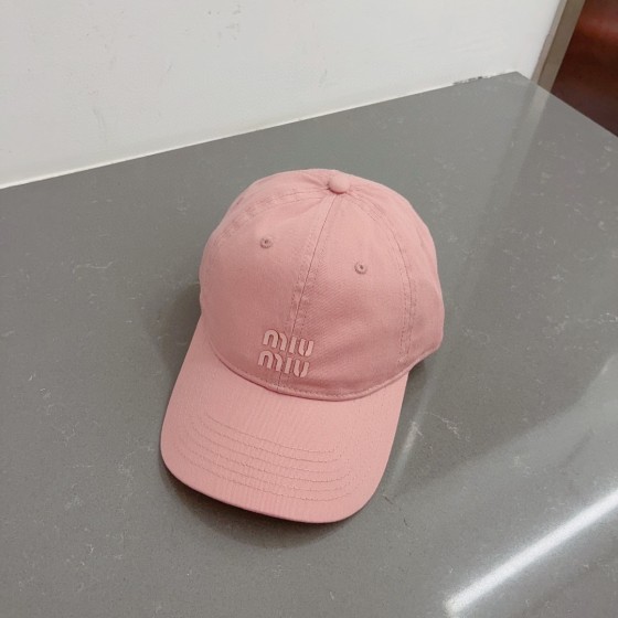 Miu Miu peaked cap, van cloth cap, baseball cap