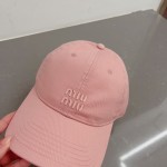 Miu Miu peaked cap, van cloth cap, baseball cap