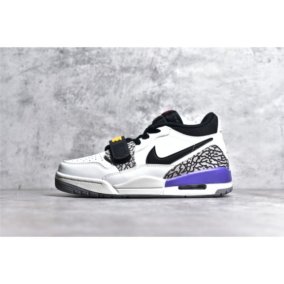 Air Jordan Legacy 312 Low White Black Purple