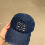 MIU MIU denim cap