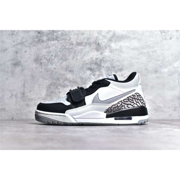 Air Jordan Legacy 312 Low Grey White Black Smoke Grey