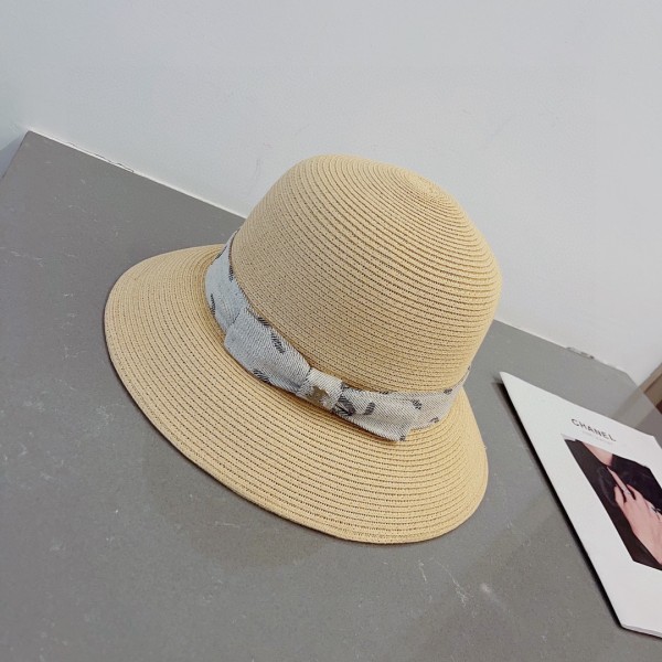 chanel straw hat, sun hat, sun visor beach hat