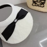 DIOR headband, organza fabric, sun visor