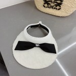 DIOR headband, organza fabric, sun visor