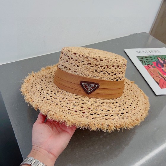 PRADA raffia hat