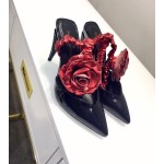 [Saint Laurent / Saint Laurent] YSL show live 18SS spring and summer show new ladies pointed high heels