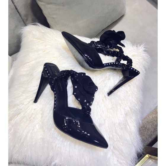 [Saint Laurent / Saint Laurent] YSL show live 18SS spring and summer show new ladies pointed high heels