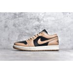 Air Jordan 1 Low Top Brown and Black