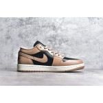 Air Jordan 1 Low Top Brown and Black