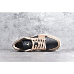 Air Jordan 1 Low Top Brown and Black