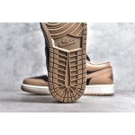 Air Jordan 1 Low Top Brown and Black