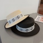 CHANEL bowler hat, sun visor hat