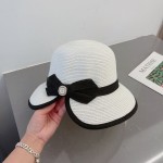 CHANEL straw hat, lady style hat