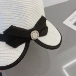 CHANEL straw hat, lady style hat