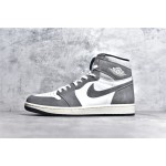 Air Jordan 1 High " Washed Black " Grey and Black