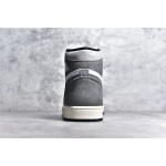 Air Jordan 1 High " Washed Black " Grey and Black