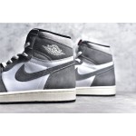 Air Jordan 1 High " Washed Black " Grey and Black