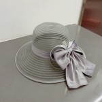 Celine organza new visor hat