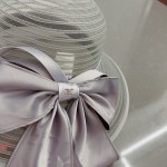 Celine organza new visor hat