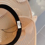 Celine organza new visor hat