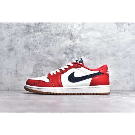 Air Jordan 1 Low OG White Red Chicago Small Hook