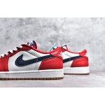 Air Jordan 1 Low OG White Red Chicago Small Hook