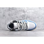 NK Air Jordan 1 Low "Washed Denim Grey Blue