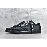 Air Jordan 1 x Travis Scott Black Knight Barbell Low Top