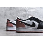 Air Jordan 1 Golf Black and White Pink
