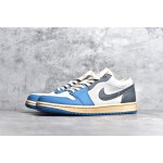 Air Jordan 1 Low Top Blue Grey
