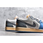 Air Jordan 1 Low Top Blue Grey