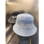 CELINE New New Washed Denim Fisherman