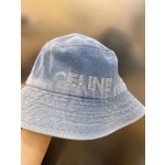 CELINE New New Washed Denim Fisherman