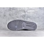 Air Jordan 1 low top white and blue