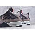 Air Jordan 4 Retro Black and Brown Mocha